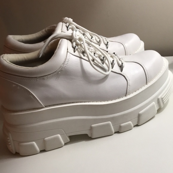 Zara Chunky Platform Shoe Size 9 - Picture 2 of 8